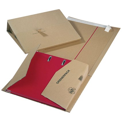 Mailing Filer 320x290x35to80mm Buff (Pack of 20) 11493