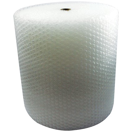 Jiffy Bubble Film Roll 750mmx45m Large Cell Clear BROE53957 Jiffy Bubble Film Roll 750mmx45m Large Cell Clear BROE53957