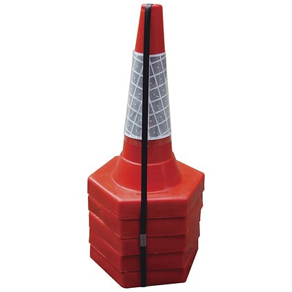 Red 50cm Sand Weighted Cone (Pack of 5) JAA049-220-615