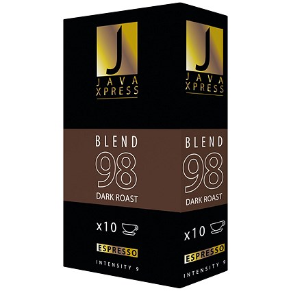 Java Xpress Blend 98 Coffee Pods (Pack of 100)