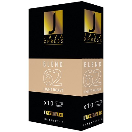Java Xpress Blend 62 Coffee Pods (Pack of 100)