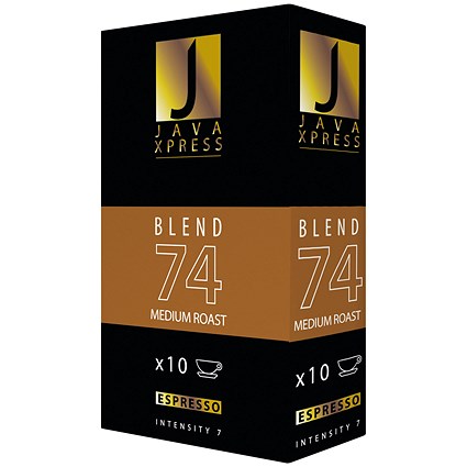 Java Xpress Blend 74 Coffee Pods (Pack of 100)