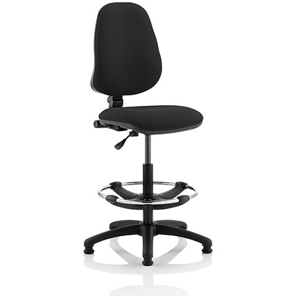 Eclipse Plus I High Rise Operator Chair, Black Eclipse Plus I High Rise Operator Chair, Black