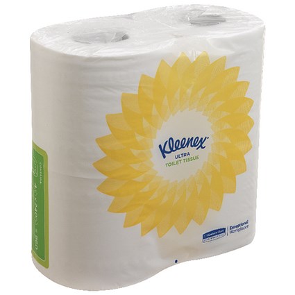 Kleenex 2-Ply Ultra Toilet Tissue, Bulk Pack of 40