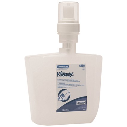 Kleenex Moisturising Alcohol Instant Hand Sanitiser 1.2 Litre (Pack of 4) 6383