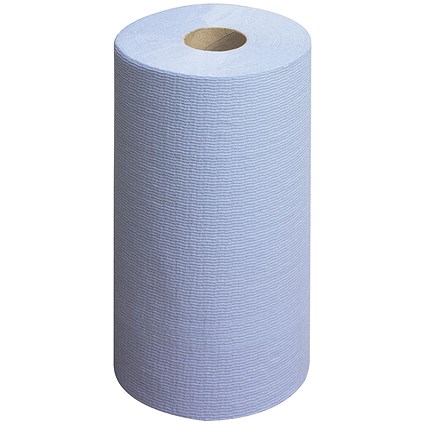 Wypall L20 2-Ply Wiper Couch Roll, 53m, Blue, Pack of 6
