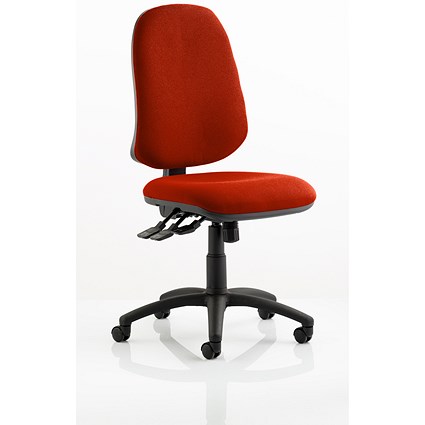 Eclipse Plus XL Operator Chair, Tabasco Orange
