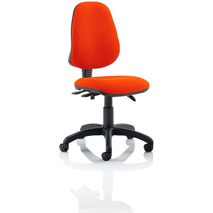 Eclipse Plus III Operator Chair, Tabasco Orange