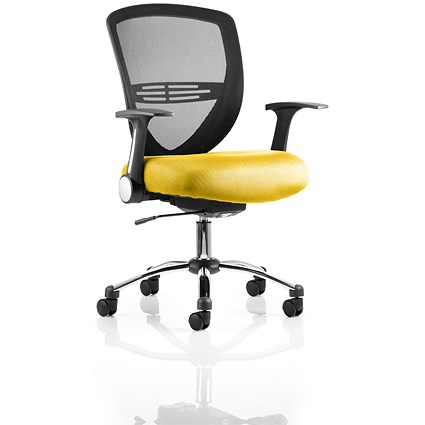 Iris Task Operator Chair - Senna Yellow