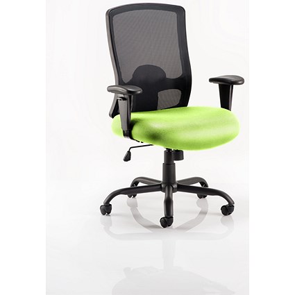 Portland HD Operator Mesh Back Chair, Height Adjustable Arms, Myrrh Green