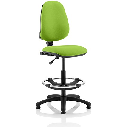 Eclipse Plus I High Rise Operator Chair, Myrrh Green
