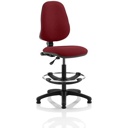 Eclipse Plus I High Rise Operator Chair, Ginseng Chilli Eclipse Plus I High Rise Operator Chair, Ginseng Chilli