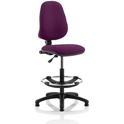 Eclipse Plus I High Rise Operator Chair, Tansy Purple Eclipse Plus I High Rise Operator Chair, Tansy Purple