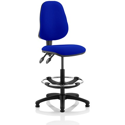 Eclipse Plus II High Rise Operator Chair, Stevia Blue Eclipse Plus II High Rise Operator Chair, Stevia Blue