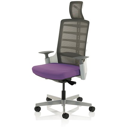 Exo Posture Chair, Mesh Back, Tansy Purple