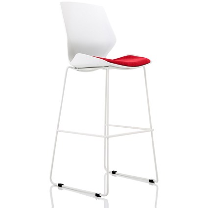 Florence High Stool, Bergamot Cherry