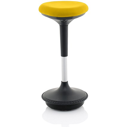 Sitall Deluxe Visitor Stool, Senna Yellow