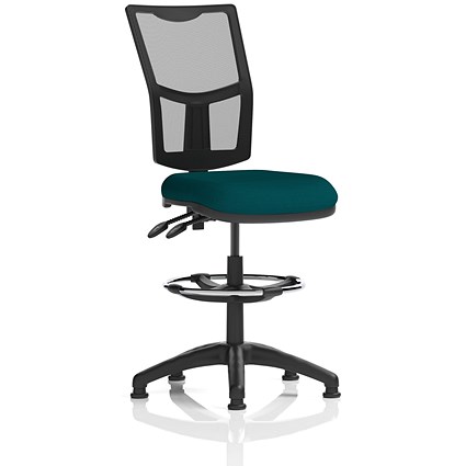 Eclipse Plus II High Rise Mesh Back Operator Chair, Maringa Teal