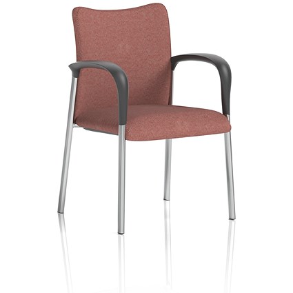 Academy Visitor Chair With Arms, Rivet Forge