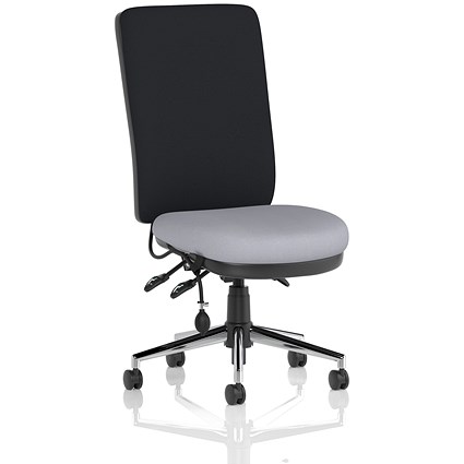 Chiro High Black Back Chair, Quest Shell