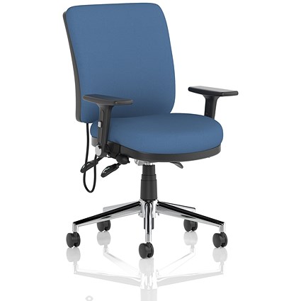 Chiro Medium Back Chair, Folding Arms, Quest Limpet