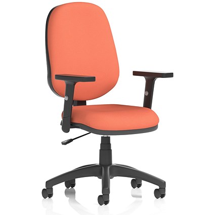 Eclipse Plus I Lever Task Operator Chair, Height Adjustable Arms, Quest Crab