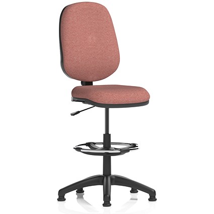 Eclipse Plus I High Rise Operator Chair, Rivet Forge
