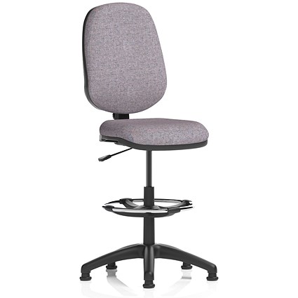 Eclipse Plus I High Rise Operator Chair, Rivet Fuse