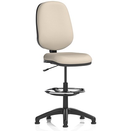 Eclipse Plus I High Rise Operator Chair, Quest Salt