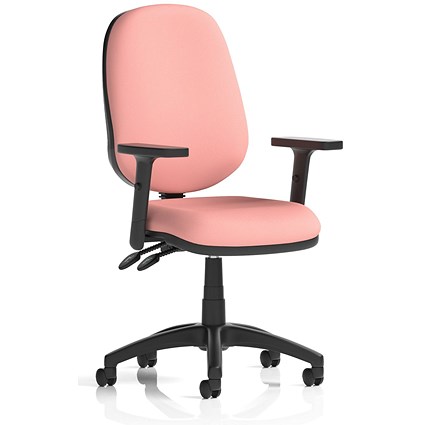 Eclipse Plus II Lever Task Operator Chair, Height Adjustable Arms, Quest Shrimp Eclipse Plus II Lever Task Operator Chair, Height Adjustable Arms, Quest Shrimp