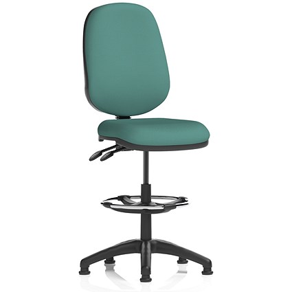 Eclipse Plus II High Rise Operator Chair, Quest Kelp