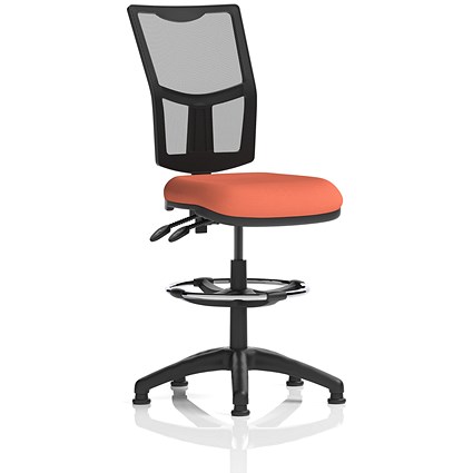 Eclipse Plus II High Rise Mesh Back Operator Chair, Seat Quest Crab