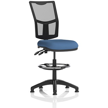 Eclipse Plus II High Rise Mesh Back Operator Chair, Seat Quest Limpet