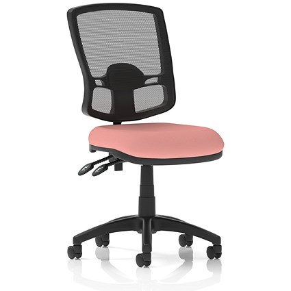 Eclipse Plus II Deluxe Mesh Back Lever Task Operator Chair, Quest Shrimp