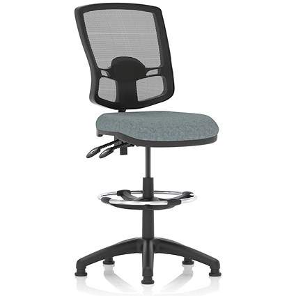Eclipse Plus II High Rise Deluxe Mesh Back Operator Chair, Seat Rivet Tensile