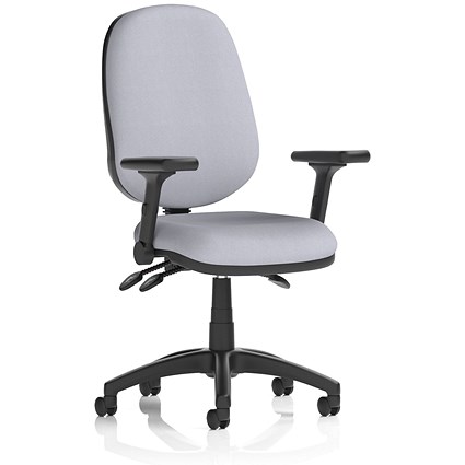 Eclipse Plus III Lever Task Operator Chair, Folding Arms, Quest Shell