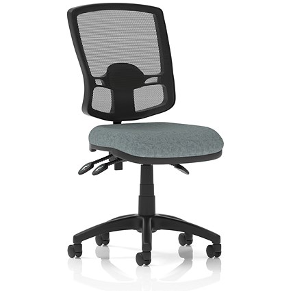 Eclipse Plus III Deluxe Mesh Back Lever Task Operator Chair, Rivet Tensile Eclipse Plus III Deluxe Mesh Back Lever Task Operator Chair, Rivet Tensile