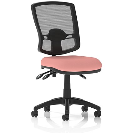 Eclipse Plus III Deluxe Mesh Back Lever Task Operator Chair, Quest Shrimp