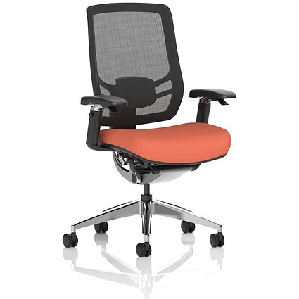 Ergo Click Mesh Back Chair, Height Adjustable Arms, Quest Crab