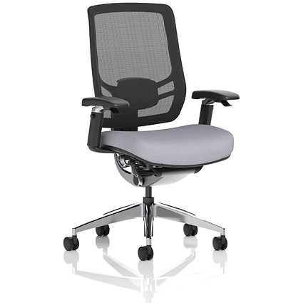 Ergo Click Mesh Back Chair, Height Adjustable Arms, Quest Shell