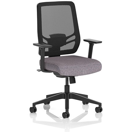 Ergo Twist Mesh Back Ergonomic Task Operator Office Chair, Height Adjustable Arms, Seat Rivet Fuse