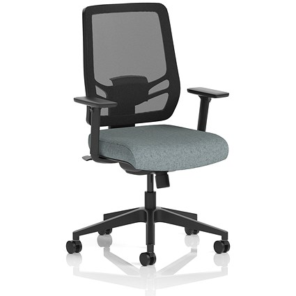 Ergo Twist Mesh Back Ergonomic Task Operator Office Chair, Height Adjustable Arms, Seat Rivet Tensile