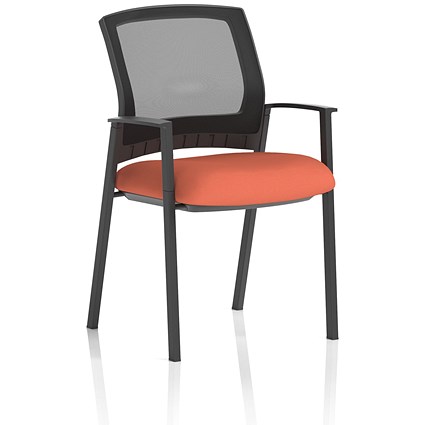Metro Mesh Back Visitor Chair, Quest Crab