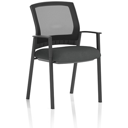 Metro Mesh Back Visitor Chair, Quest Mussel