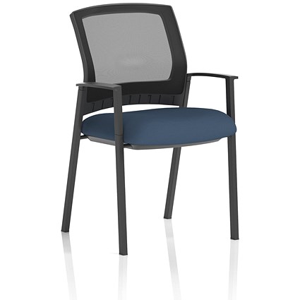 Metro Mesh Back Visitor Chair, Quest Whelk