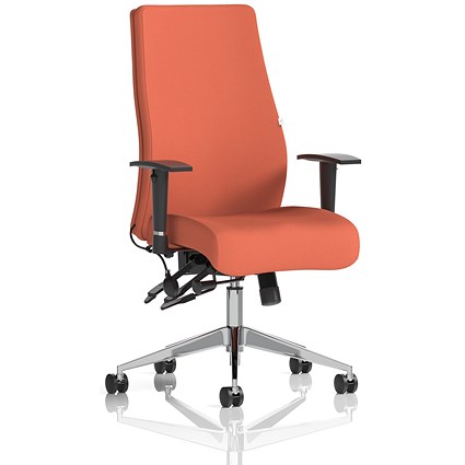 Onyx Ergo Posture Chair, Height Adjustable Arms, Quest Crab