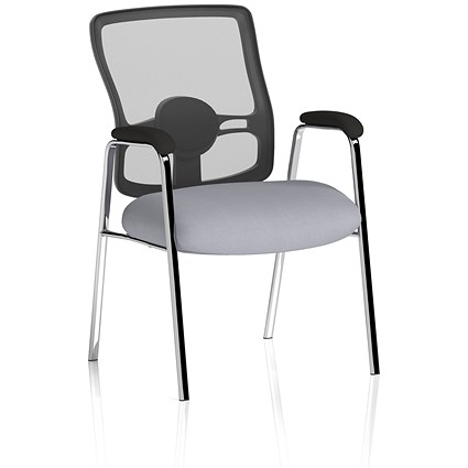 Portland Mesh Back Visitor Chair, Quest Shell