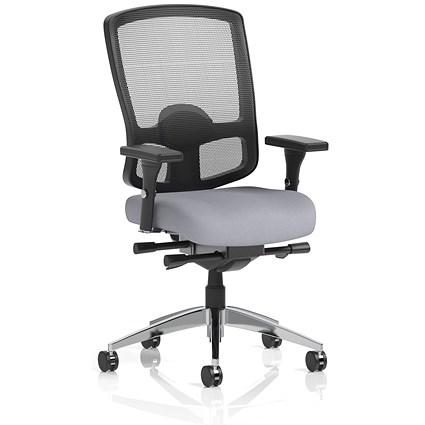 Regent High Mesh Back Ergonomic Task Operator Chair, Height Adjustable Arms, Quest Shell