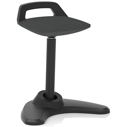 Spry Stool, Black Frame, Quest Mussel