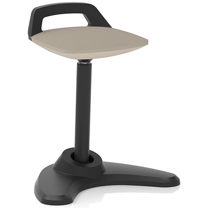 Spry Stool, Black Frame, Quest Salt